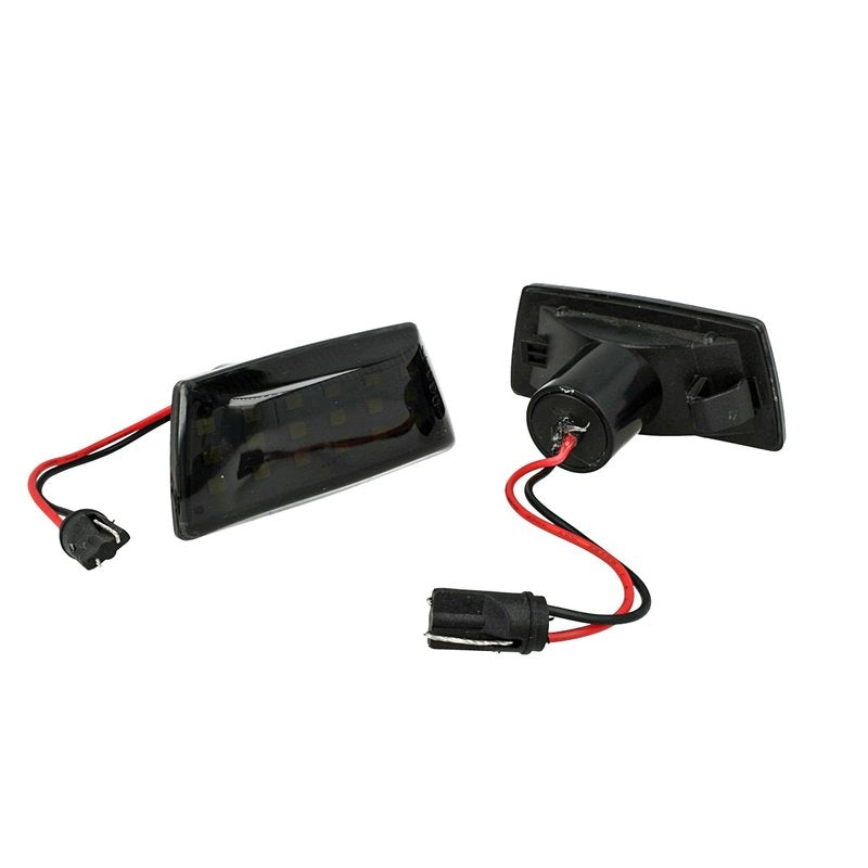Kit Freccia Laterale a Led Side Marker Lente Nero Fume Luce Arancione Per Opel Adam Astra H J D Insignia Meriva B Zafira