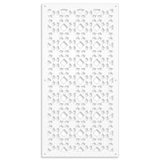 PSYCHEDELIC- Pannello in PVC traforato - Parasole Misura: 47x94 cm, Colore: bianco