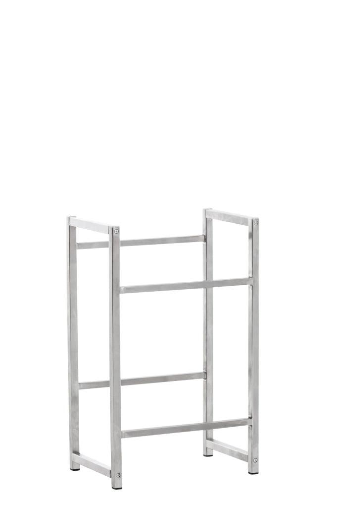 Scaffale Porta Casse di Bibite Lennert per 2 scatole,acciaio
