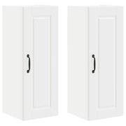Pensile da cucina | Armadietto a muro PORTO 2 pz Bianco 30 x 31 x 80 cm