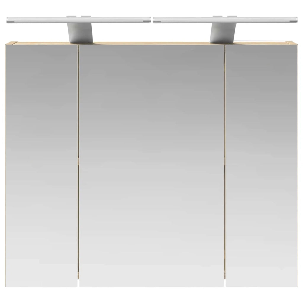 Mobiletto per specchio da bagno Rovere Sonoma 60 x 14,5 x 50 cm