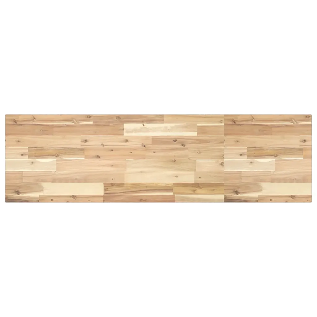 Mensole da Parete 4 pz 140x40x2 cm Legno Acacia Non Trattato 3279410