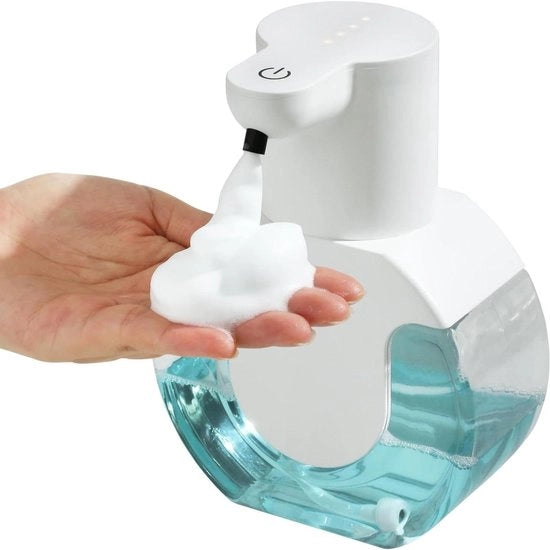 Dispensatore di sapone per mano automatico per la doccia con sensore di presenza
