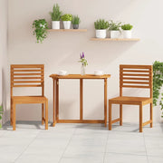 Sedia da patio-Sedia da Giardino 2 pz Marrone 50 x 50 x 91cm