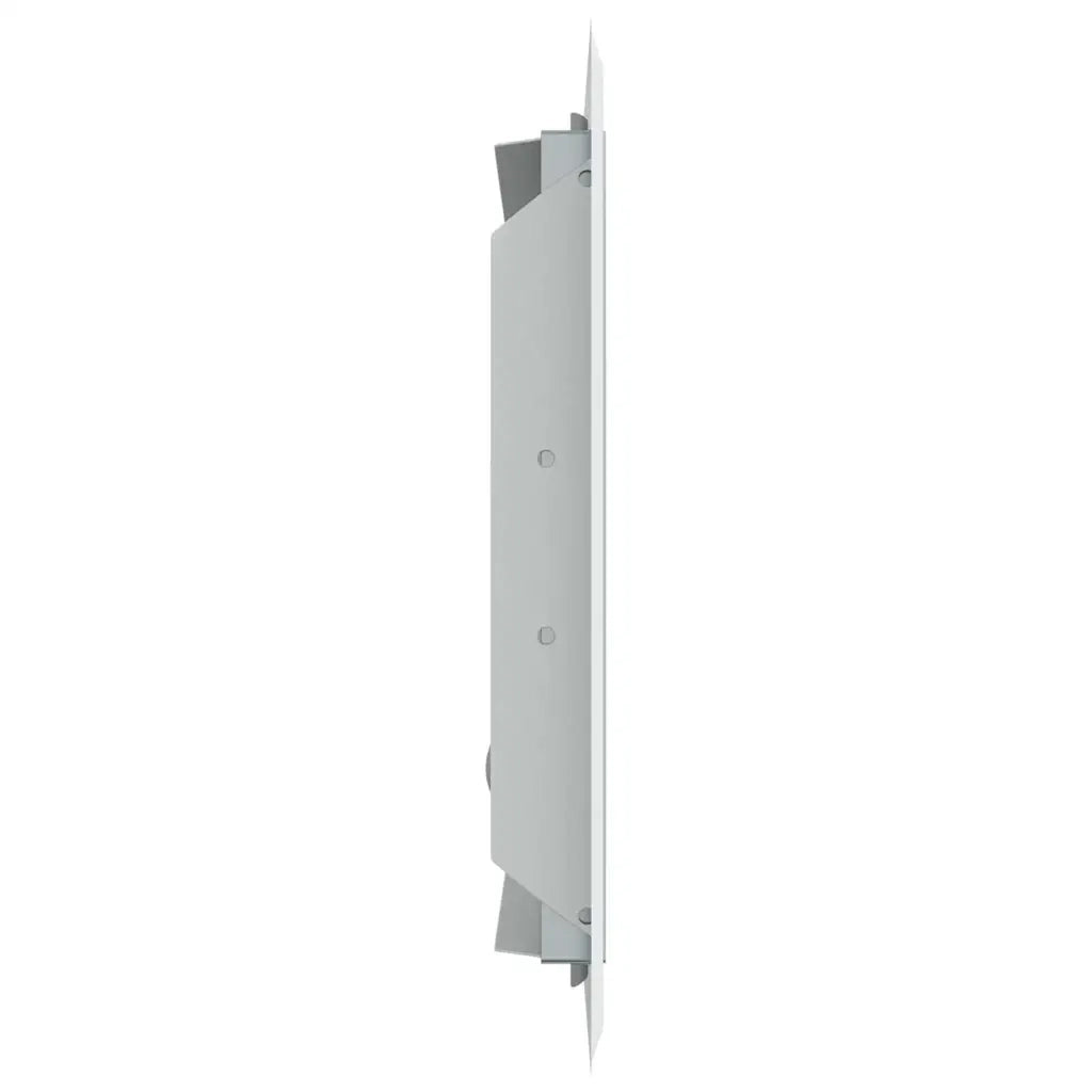 Pannello di Accesso 2 pcs Bianco 23 x 23 x 3 cm Acciaio 42010252