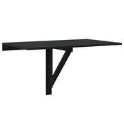 Tavolino da Parete Pieghevole Nero 110x38x75 cm in Multistrato CFW6442426