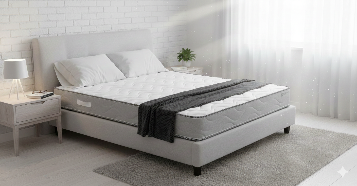 Materasso Memory e Molle Singolo 100x200 cm H25 Dispositivo Medico 1 Dormidea Deluxe