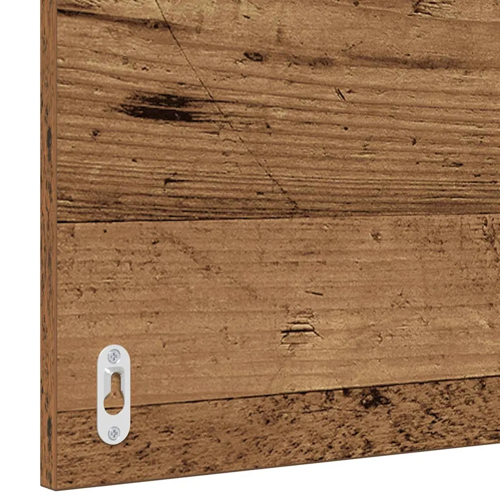 Set di mobili per il bagno con cassetto 3 pcs Legno vecchio 3393501