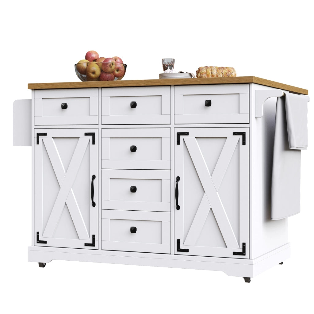 Carrello da cucina pieghevole con vano contenitore; tavolo ribaltabile multifunzione in MDF e metallo per cucina