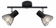 Plafoniera Candellux FLY 92-61898 nera 2xE14 39cm metallo