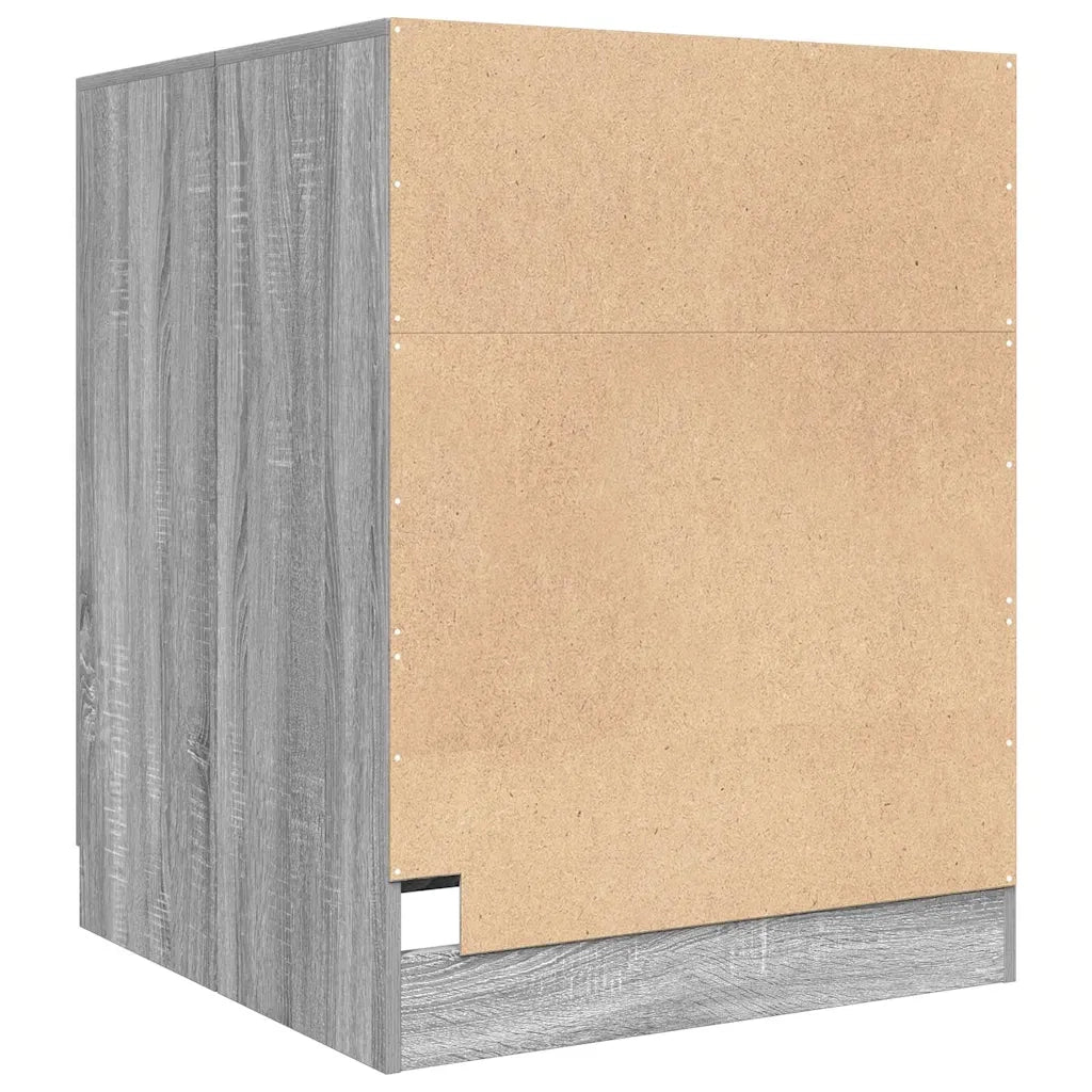 Mobile per Lavatrice Grigio Sonoma 71x71,5x91,5 cm CFW6966332