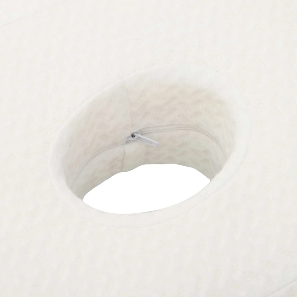 Cuscino per Collo Bianco 53 x 35 x 11 cm Schiuma Memory
