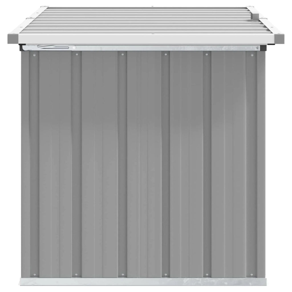 Baule da Giardino Grigio 109x67x65 cm 46258
