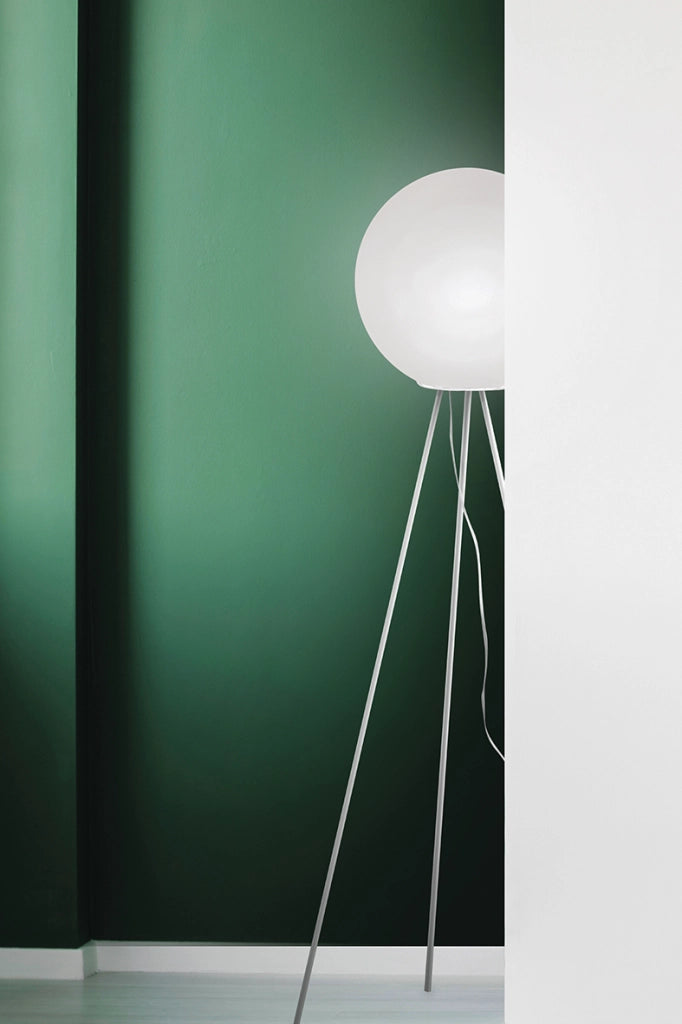 Lampada a Sospensione Emily Rossini Group - Diametro 20cm, Vetro Soffiato Satinato Bianco, Attacco E27 IP20, Design Versatile e Raffinato