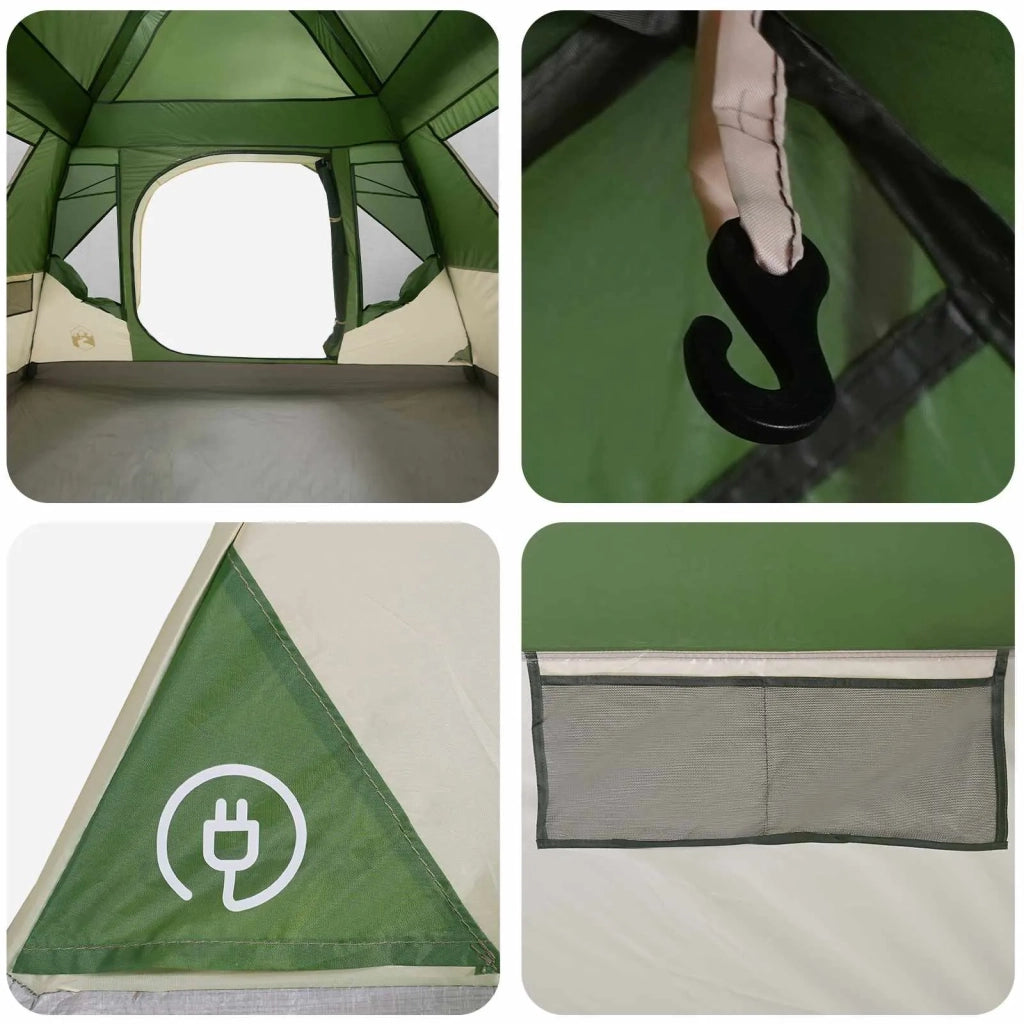 Tenda Istantanea Verde 305 x 275 x 190 cm Poliestere e Acciaio 42028694
