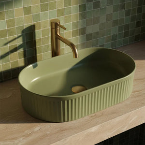 Lavabo Da Appoggio Rea Vanda Pistachio Matt