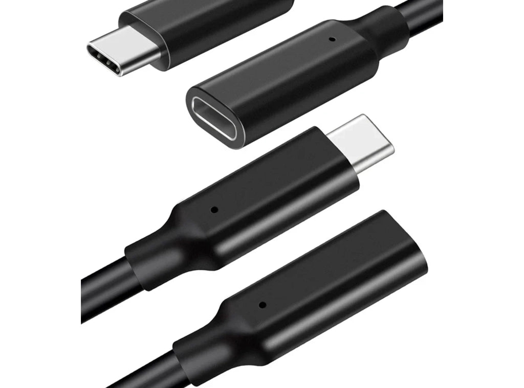 Cavo Prolunga USB-C 3M Estensione Tipo C Maschio Femmina per Ricarica Rapida Dati e Video 10Gbps 100W 4K