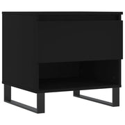 Tavolino da salotto | Tavolino da caff¨¨ | Tavolino da Soggiorno Nero 50x46x50 cm in Legno Multistrato