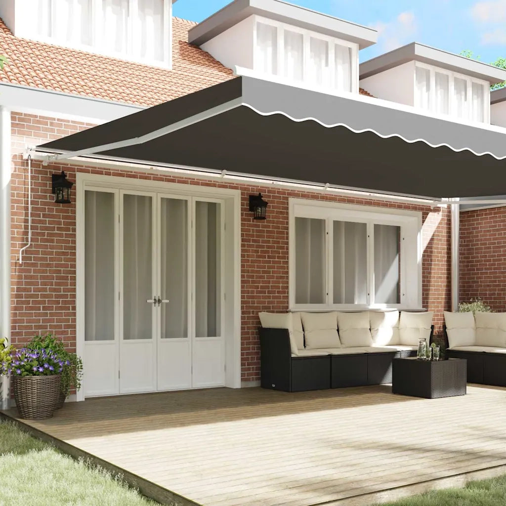 Struttura della tenda Bianco 600 × 350 cm Alluminio 313218