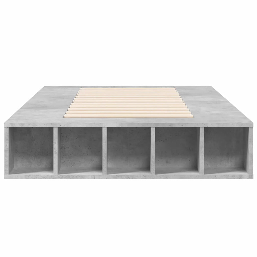 Telaio del letto con storage Grigio Cemento 80 x 200 cm 3429554