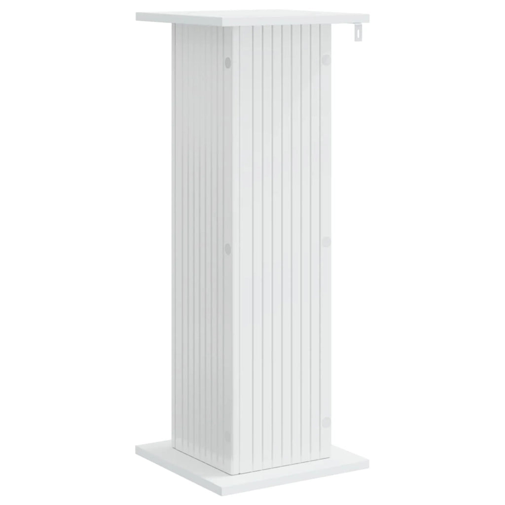 Supporto per piante Bianco Lucido 30,5 x 30 x 80,5 cm