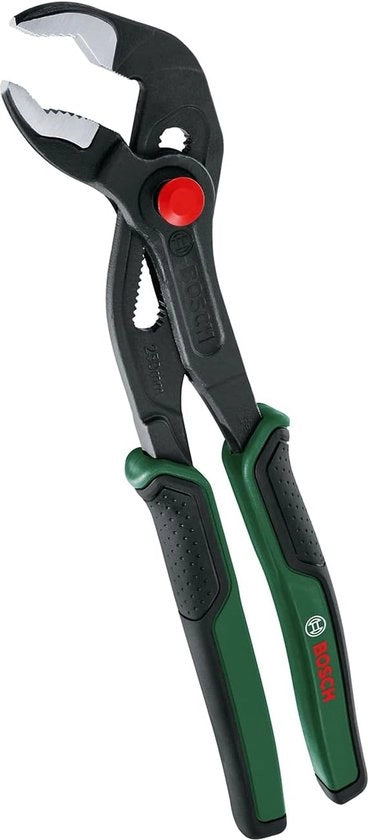 pompa idraulica multifunzione (con regolazione tramite pulsante per lavori pesanti e quotidiani; 250 mm; manico con grip morbido)