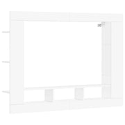 Mobile Porta TV-Credenza TV Bianco 152x22x113 cm in Legno Multistrato