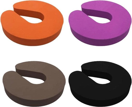 Blocco di sicurezza per porte - 4 pezzi - protezione per bambini e animali domestici - protezione per le dita - sicurezza per bambini - blocco di porta