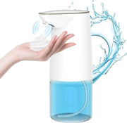 Dispensatore di sapone automatico con sensore - 500 ml dispensatore di sapone schiuma senza contatto per cucina e bagno