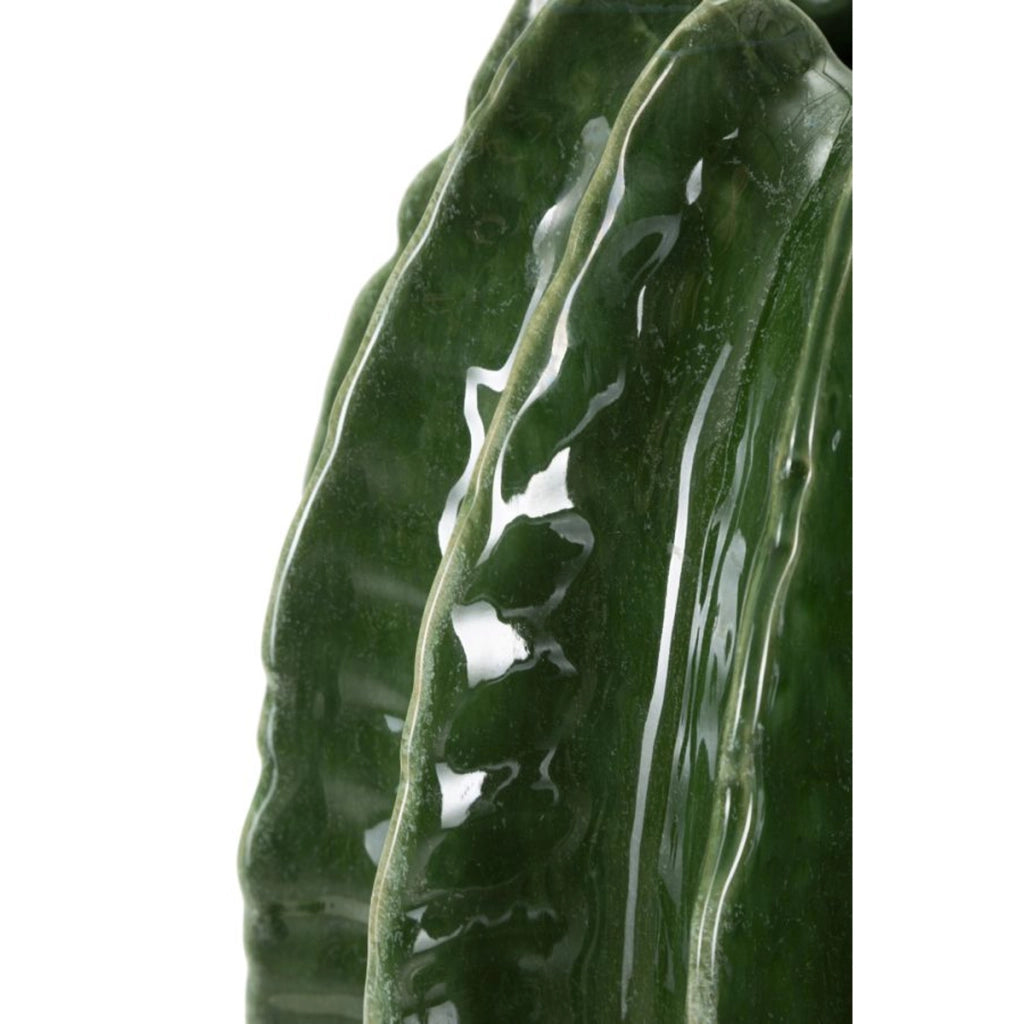 Vaso Decorativo VKH831, Verde, Ceramica, 28x28x31 cm