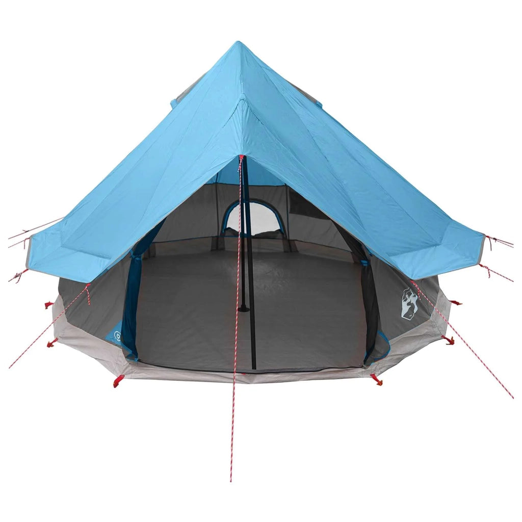 Tenda Tipi con tetto Blu 250 x 250 cm Poliestere e Acciaio 42028720
