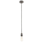 Lampada a sospensione Italux Classo DS-M-034 nero opaco