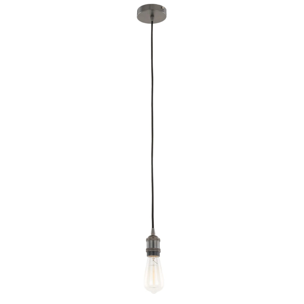 Lampada a sospensione Italux Classo DS-M-034 nero opaco