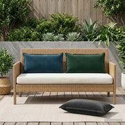 Federa 2 pcs HOUTEN Nero 40 x 80 cm Velluto 918091