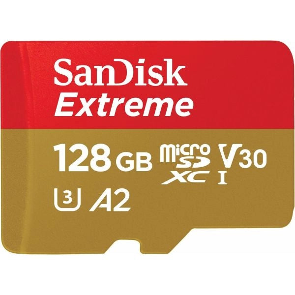 Microsd san disk extreme mobile 128gb xc con adattatore sd - 3100781