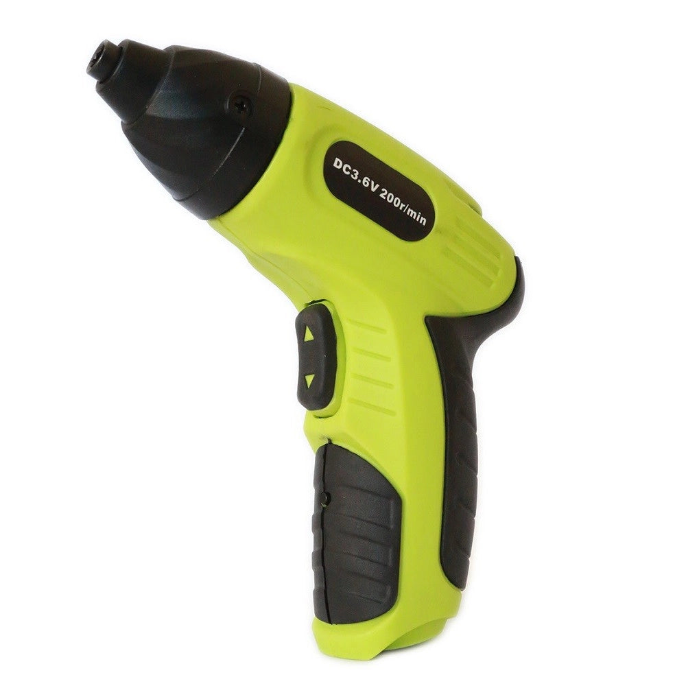 Trade Shop - Mini Avvitatore Trapano 13 Pezzi Cordeless 3,6 Volt 200rpm Ricaricabile 10 Punte -