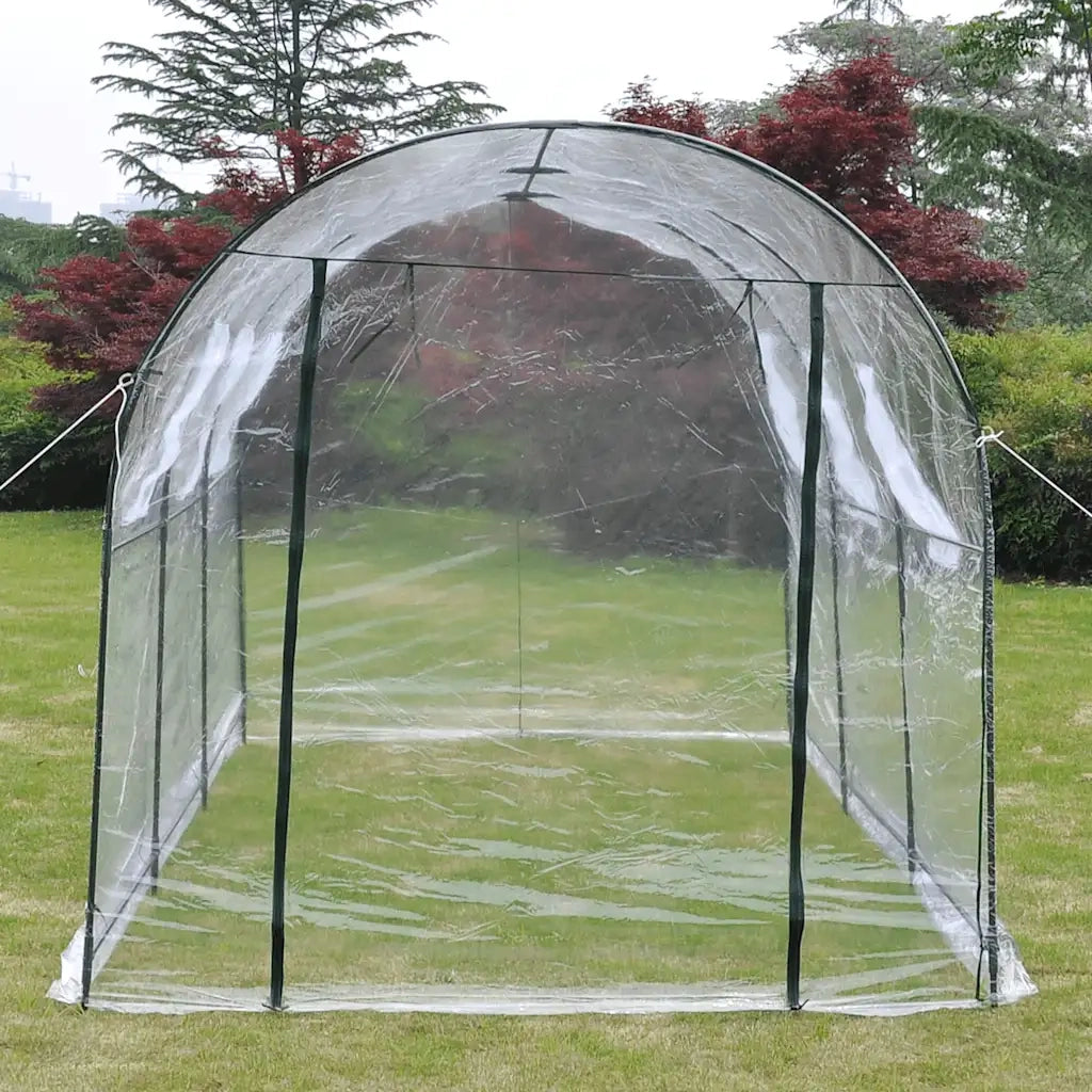 Serra Esterna con Ampia Cabina Portatile per Piante da Giardino CFW3982444