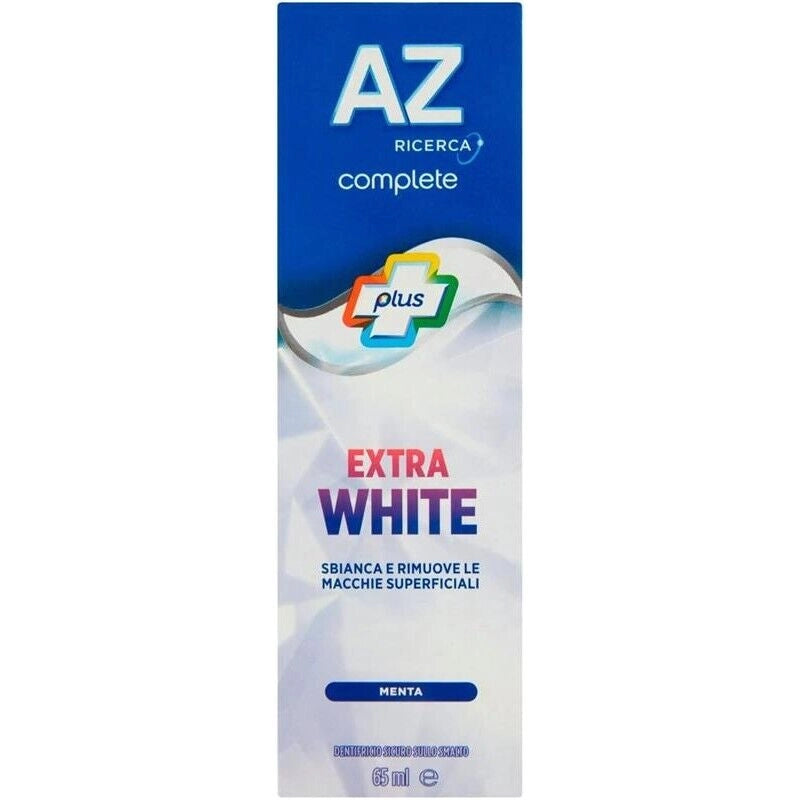 AZ COMPLETE DENTIFRICIO IN FORMATO DA 65ML EXTRA WHITE