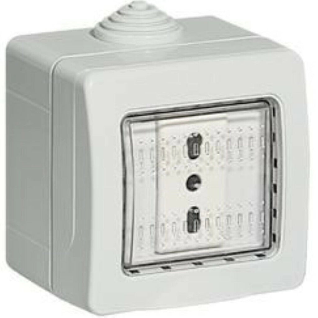 Kit Presa Bipasso In Custodia Ip40 1 Mod - Bticino