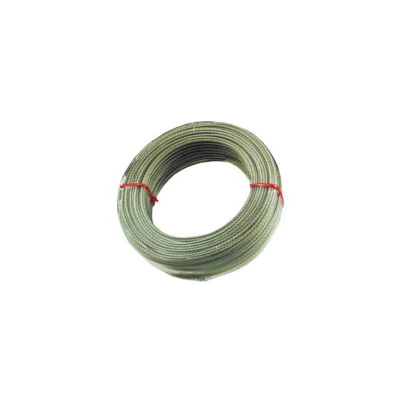 Cavetto per Stendere Ottonato Trasparente 100 M 4 Mm