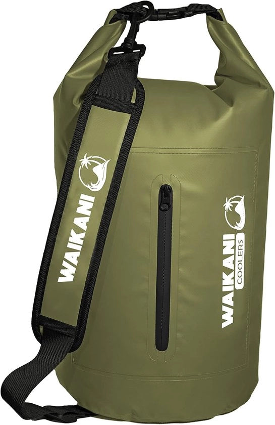 Zaino a Isolamento Termico, 15 Litri, Borsa Porta Cibi, Borsa Acqua, Zaino a Rolltop, Zaino per Camping