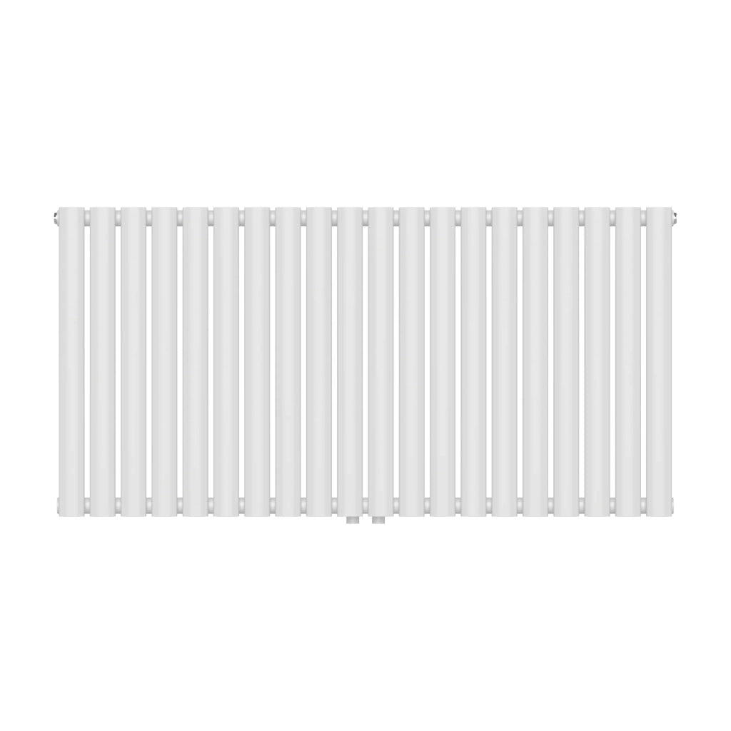 Radiatore a pannello piatto 857 watt acciaio 60 x 120 cm bianco 03_0010466