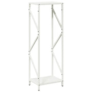 Rastrelliera per Legna da Ardere Bianca 34x25x100 cm CFW7999131