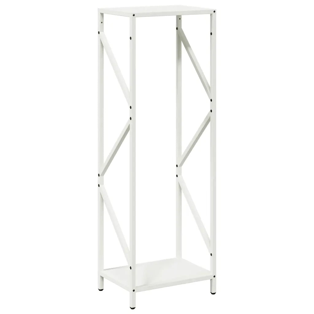 Rastrelliera per Legna da Ardere Bianca 34x25x100 cm CFW7999131