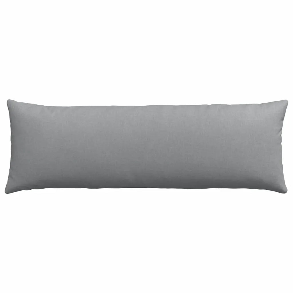 Cuscini da Divano 2 pz-Set di 2 Cuscini per Sofa Grigio chiaro 120 x 40 cm Tessuto 582137
