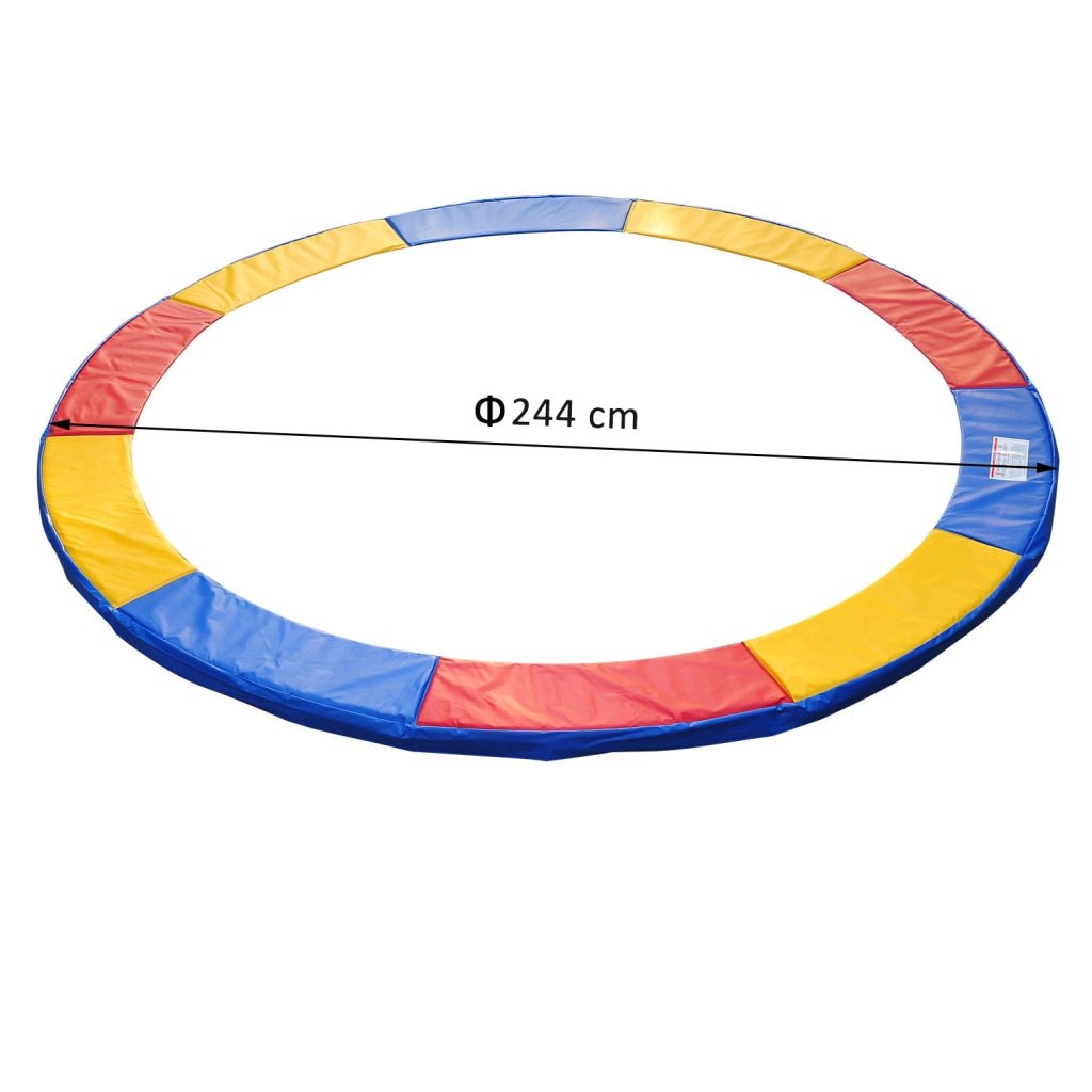 Copertura per Tappeto Elastico ¨C Zephmum ¨C Plastica Multicolore ?244cm