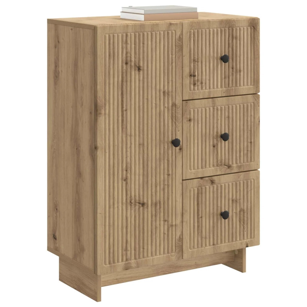 Credenza con cassetto Rovere Artigianale 66 x 34,5 x 90 cm