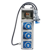 Quadro elettrico 3 kw con pulsante emerg.