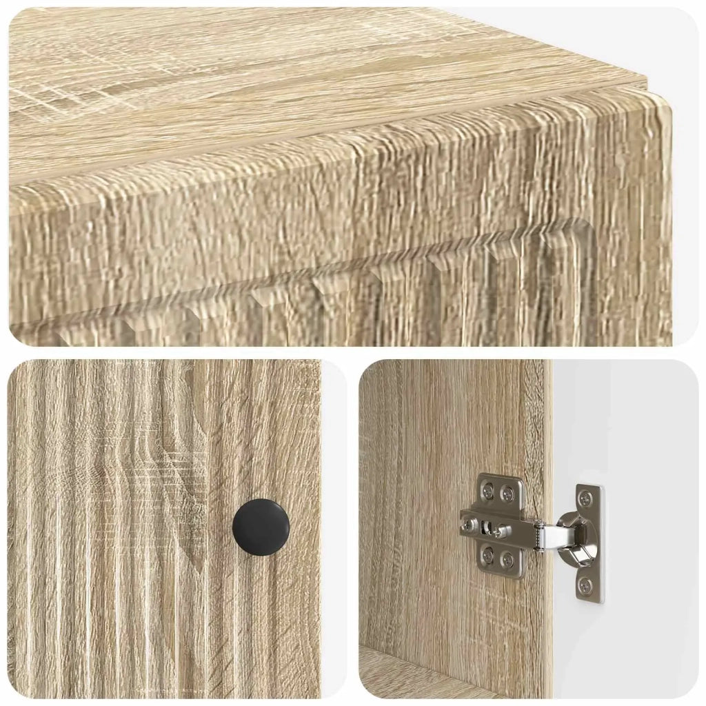 Mobile Bagno EDE Rovere Sonoma 66 x 25,5 x 190 cm 896037
