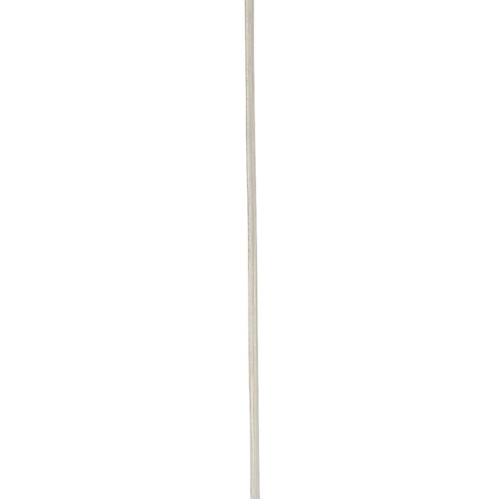 Sospensione Contemporanea Endor Acciaio Ottone Vetro Bianco 1 Luce E27